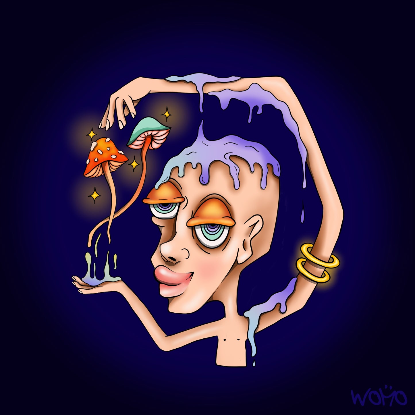 Sticker-Mushroom Guru