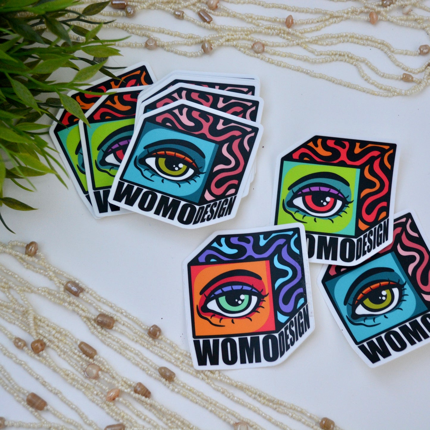 Sticker 3 Set - WOMO Cube