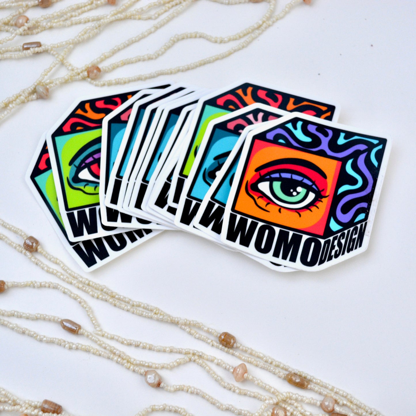 Sticker 3 Set - WOMO Cube
