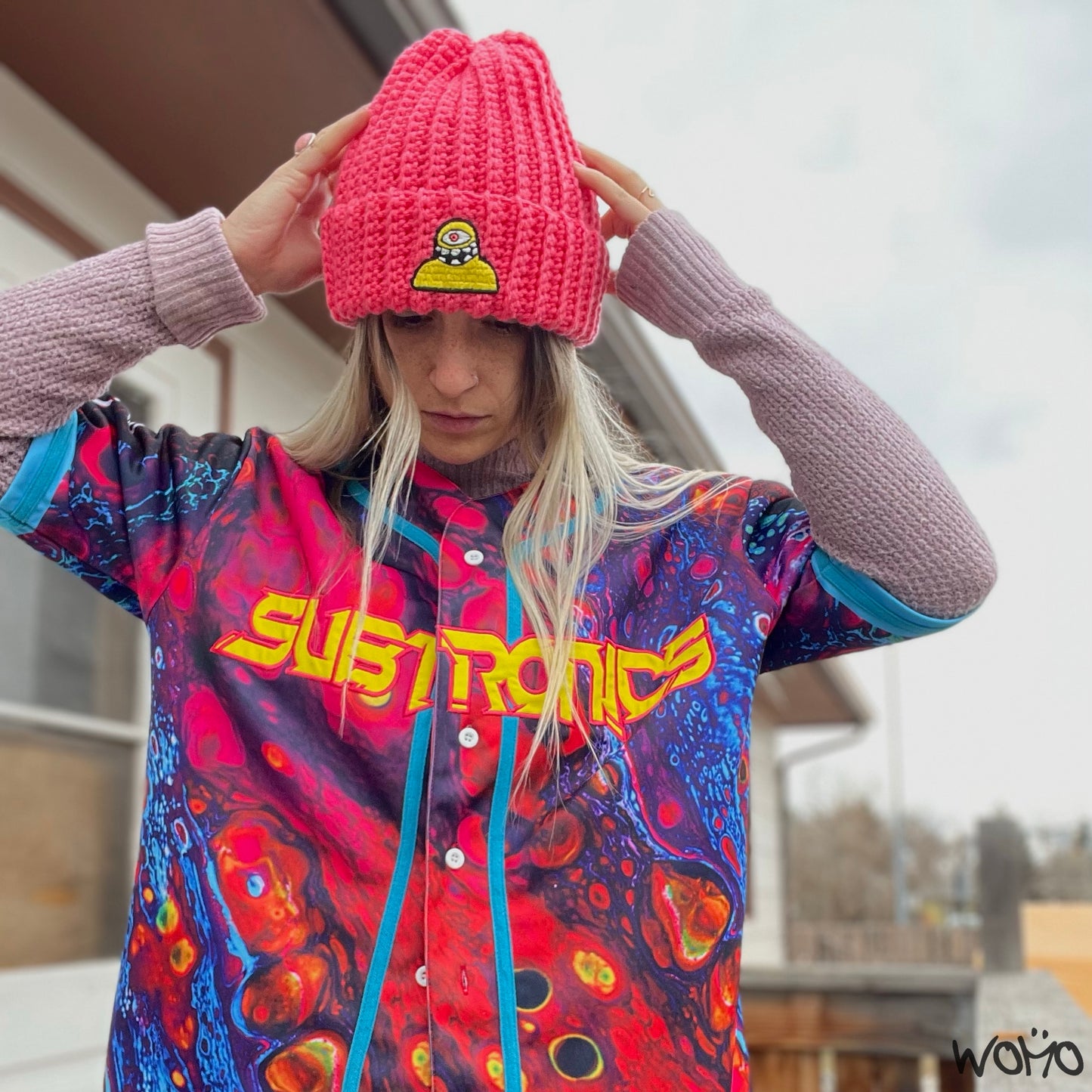 Artist Beanie - Subtronics/Pink