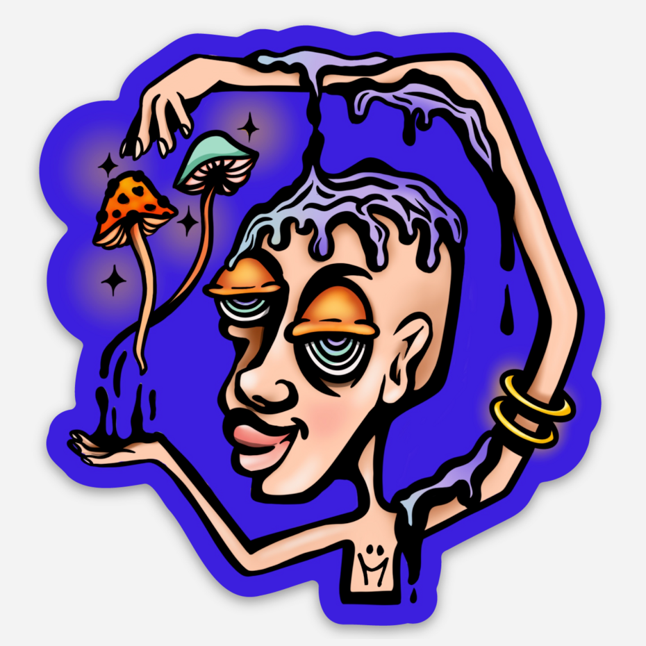 Sticker-Mushroom Guru 2024